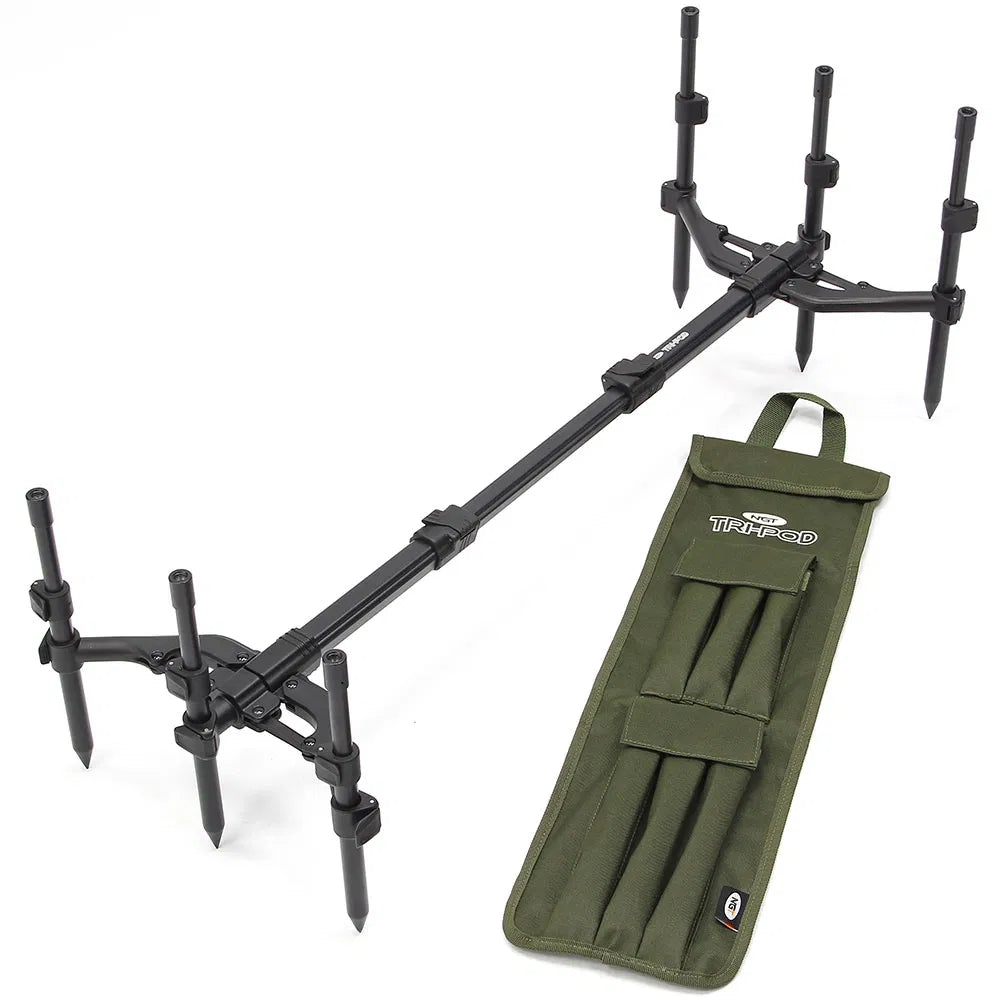 NGT TRI-POD - 3 Rod Pod with Case