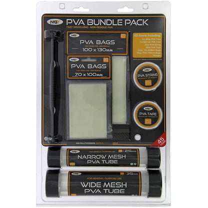 NGT PVA Bundle Pack - 45pc Complete PVA Set