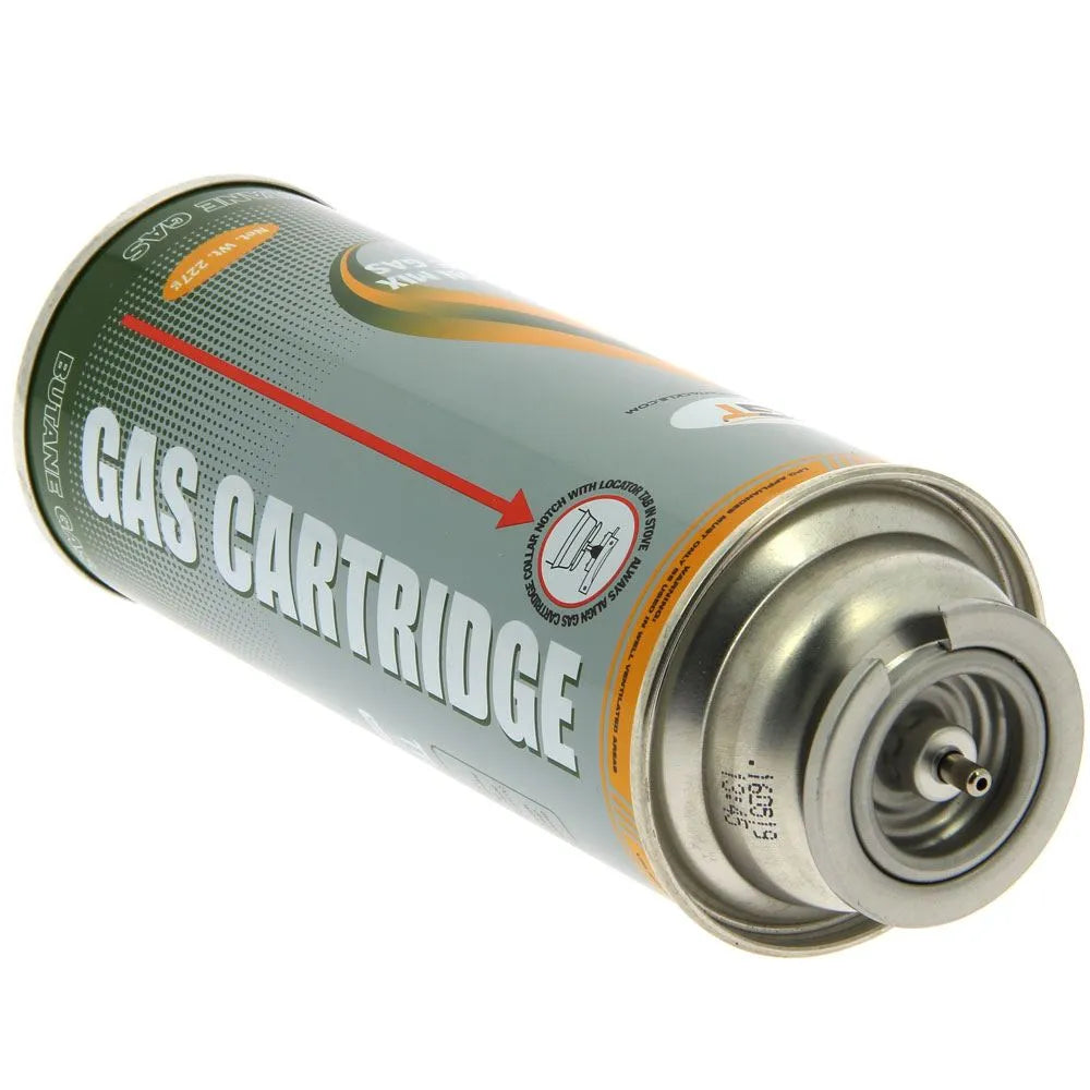 NGT 227g (4 Pack) Butane Gas Canisters. NOT AVAILABLE FOR DELIVERY OUTSIDE OF THE UK.